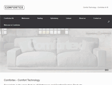 Tablet Screenshot of comfortex.org